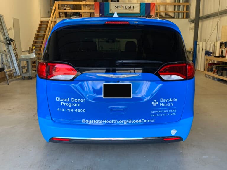 BMC bloodmobile side wrap