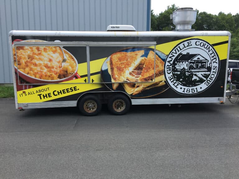 Granville town signage