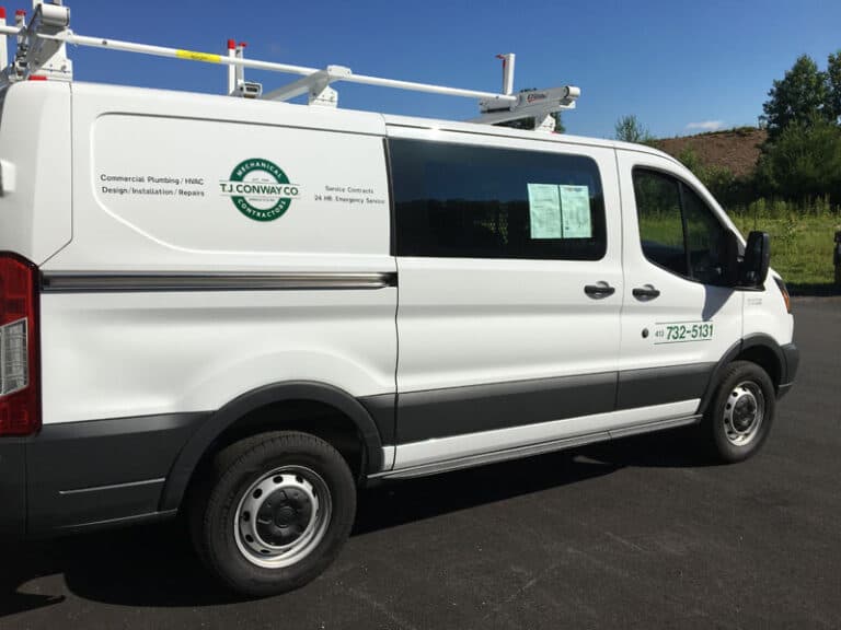 TJ Conway truck lettering