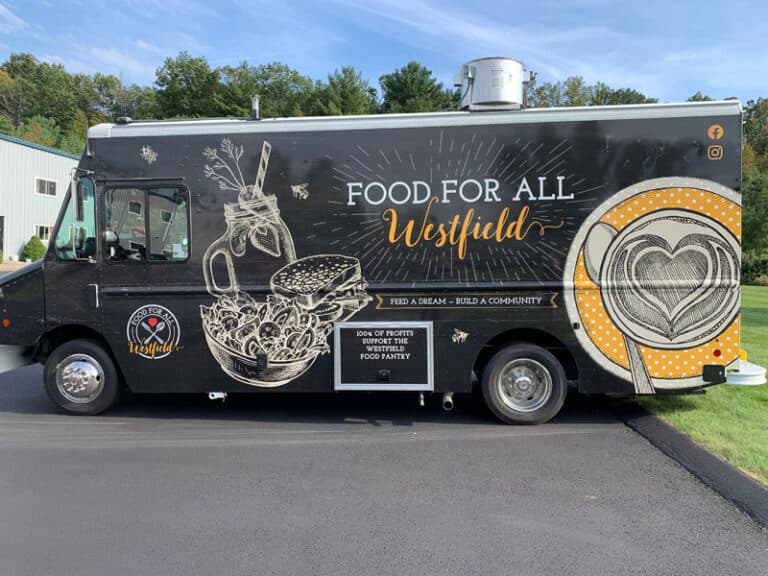 Westfield Food business signage