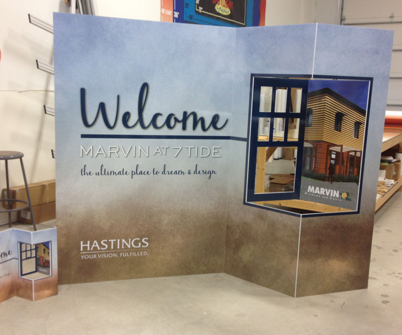 Hastings Print Project Signage